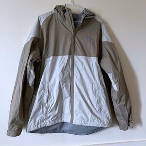 Vintage Y2K Nike ACG Layer 3 Parka Shell Beige Hooded Earth-Tone Mens size Large